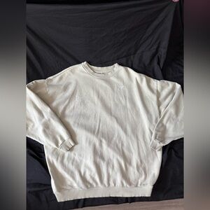 Gymshark Cream crew neck Sweatshirt